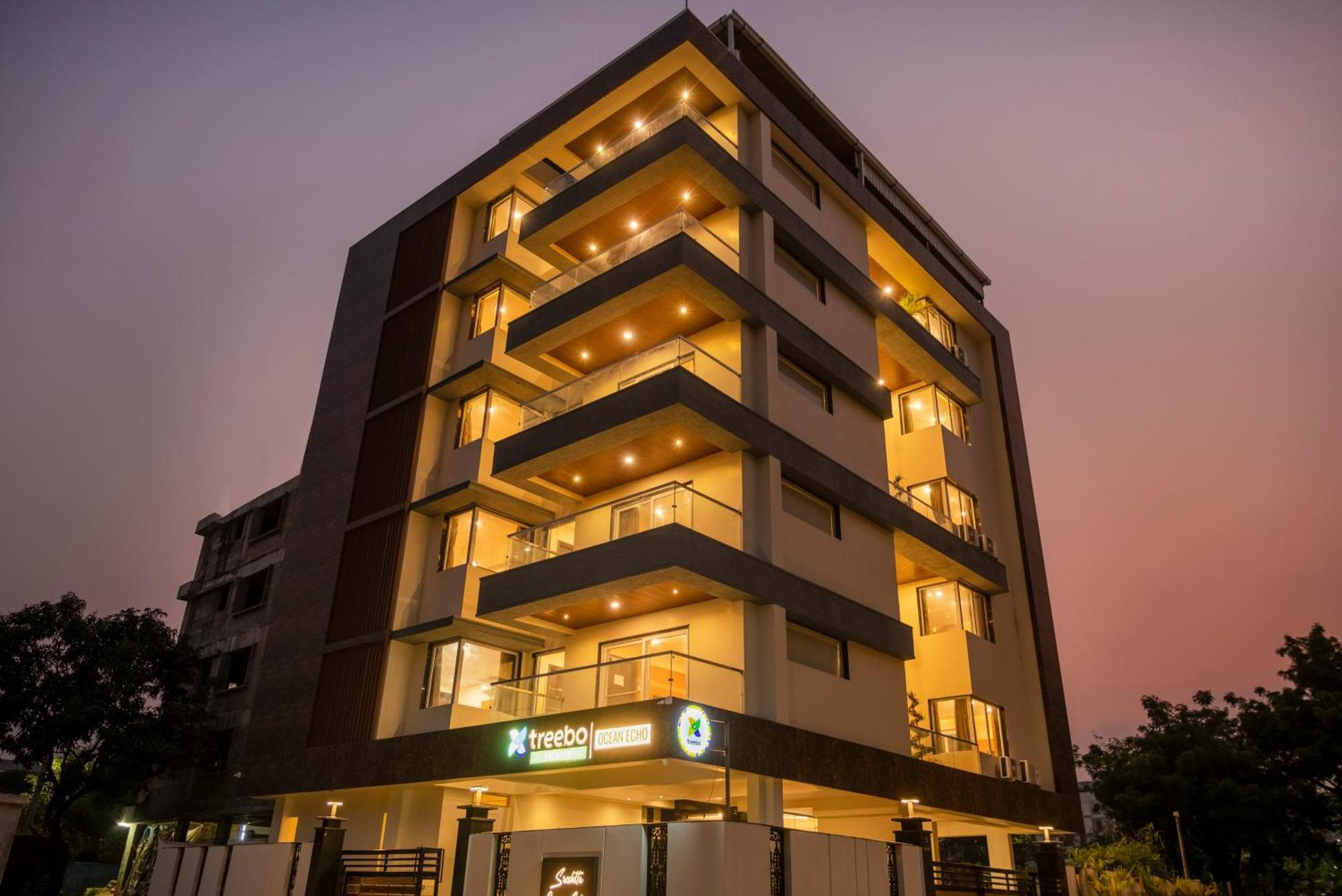 Treebo Ocean Echo, Rushikonda Hotel Jamb Bagian luar foto